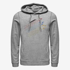 Queens Star Wars: Rogue One - Ship Launch Unisex Hoodie Heather Grey