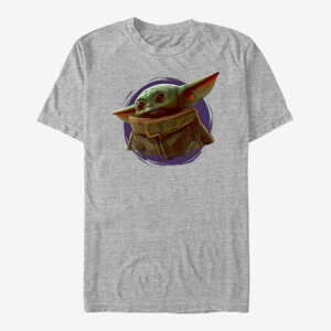 Queens Star Wars: Classic - Orange Ball Unisex T-Shirt Heather Grey