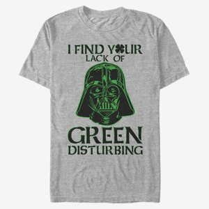 Queens Star Wars: Classic - Vader Pinch Unisex T-Shirt Heather Grey