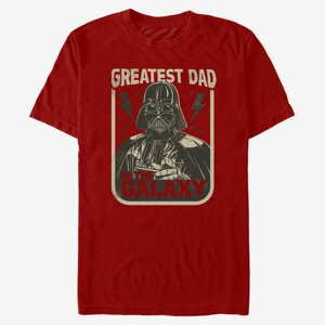 Queens Star Wars: Classic - Galaxy Dad Unisex T-Shirt Red