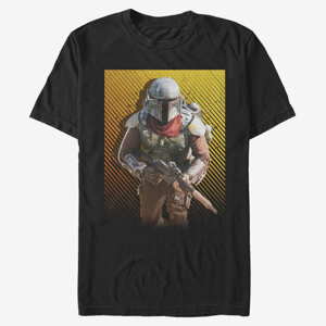 Queens Star Wars: The Mandalorian - Solo Marshal Unisex T-Shirt Black