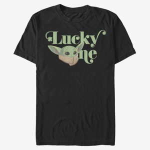 Queens Star Wars: The Mandalorian - LUCKY ONE Unisex T-Shirt Black