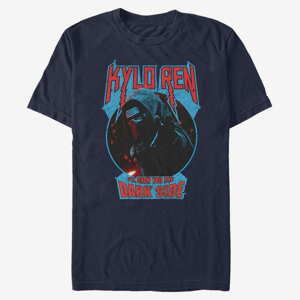 Queens Star Wars: Episode 7 - Darkside Dude Unisex T-Shirt Navy Blue