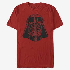 Queens Star Wars: Classic - Darth Vader Face Unisex T-Shirt Red
