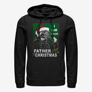 Queens Star Wars: Classic - Vader Father Christmas Unisex Hoodie Black