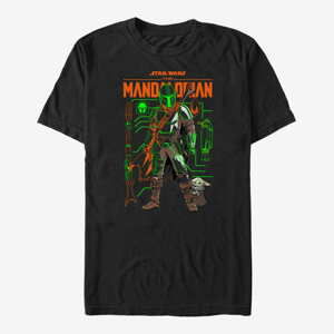 Queens Star Wars: The Mandalorian - Schemed Up Unisex T-Shirt Black