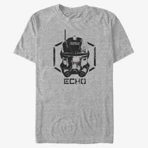 Queens Star Wars: The Bad Batch - Echo Unisex T-Shirt Heather Grey