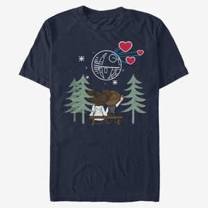 Queens Star Wars: Classic - VDAY LEIA Unisex T-Shirt Navy Blue