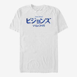 Queens Star Wars: Visions - STV Logo Combined Unisex T-Shirt White