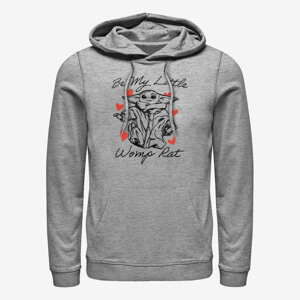 Queens Star Wars: The Mandalorian - Be My Womp Rat Unisex Hoodie Heather Grey