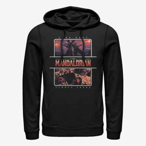 Queens Star Wars: The Mandalorian - MandoMon Epi6 Chased Unisex Hoodie Black