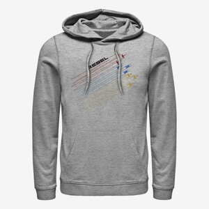 Queens Star Wars: Rogue One - Ship Launch Unisex Hoodie Heather Grey