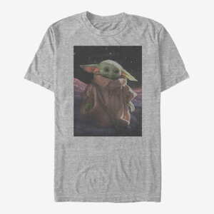 Queens Star Wars: The Mandalorian - THE CHILD Unisex T-Shirt Heather Grey