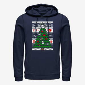 Queens Star Wars: Classic - Galactic Tree Unisex Hoodie Navy Blue