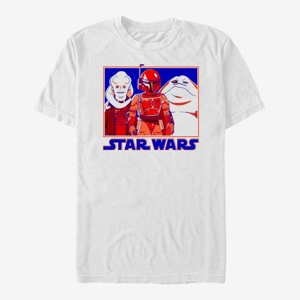Queens Star Wars: Visions - Fett Jabba Bibb Unisex T-Shirt White