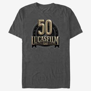 Queens Star Wars - Lucas Anniversary Unisex T-Shirt Dark Heather Grey