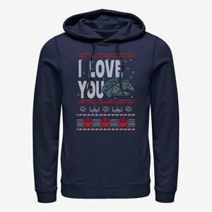 Queens Star Wars: Classic - Ugly Love Unisex Hoodie Navy Blue