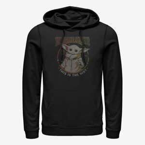 Queens Star Wars: Mandalorian - Mandalorian Bloom Unisex Hoodie Black