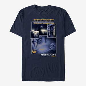 Queens Star Wars: The Mandalorian - MandoMon Epi5 Hideout Unisex T-Shirt Navy Blue