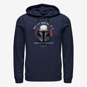 Queens Star Wars: The Mandalorian - Bounty Goals Unisex Hoodie Navy Blue