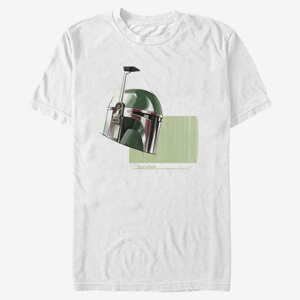 Queens Star Wars Book of Boba Fett - Helmet Marker Drawing Unisex T-Shirt White