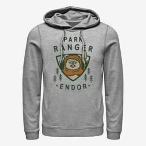 Queens Star Wars: The Mandalorian - Park Ranger Unisex Hoodie Heather Grey