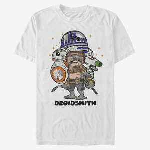Queens Star Wars: The Rise Of Skywalker - Droid Smith Unisex T-Shirt White