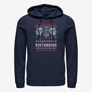 Queens Star Wars: Classic - Disturbing Sweater Unisex Hoodie Navy Blue