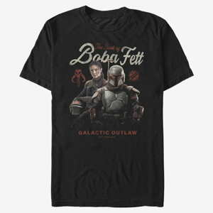 Queens Star Wars Book of Boba Fett - Boba Badge Unisex T-Shirt Black