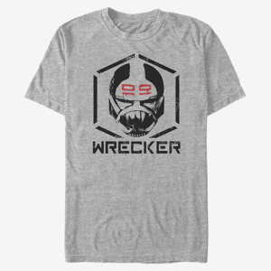 Queens Star Wars: The Bad Batch - Wrecker Unisex T-Shirt Heather Grey