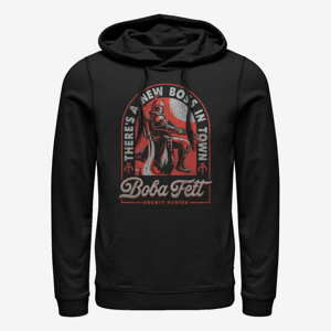 Queens Star Wars Book of Boba Fett - The New Boss Unisex Hoodie Black