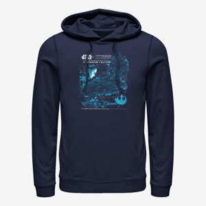 Queens Star Wars: The Mandalorian - The Falcon Unisex Hoodie Navy Blue