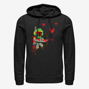 Queens Star Wars: Classic - Boba Love Unisex Hoodie Black