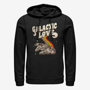 Queens Star Wars: Classic - Galactic Love Falcon Unisex Hoodie Black