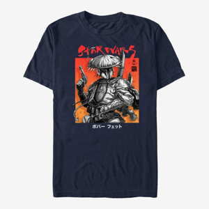 Queens Star Wars: Visions - Fett Up Unisex T-Shirt Navy Blue