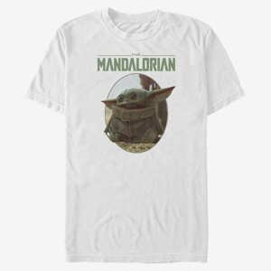 Queens Star Wars: The Mandalorian - The Look Unisex T-Shirt White