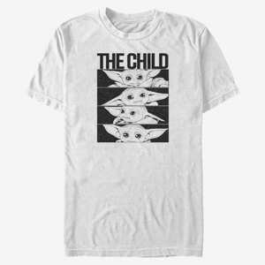Queens Star Wars: The Mandalorian - Space Box Child Unisex T-Shirt White