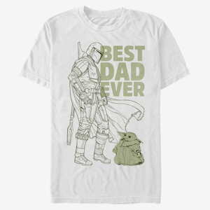 Queens Star Wars: The Mandalorian - Best Guardian Unisex T-Shirt White