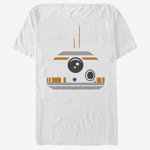 Queens Star Wars: Episode 7 - BB Minimal Face Unisex T-Shirt White