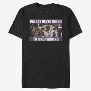 Queens Star Wars: Classic - Never Going To Find Parking Unisex T-Shirt Black