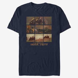 Queens Star Wars: Book of Boba Fett - Desert Palace Unisex T-Shirt Navy Blue