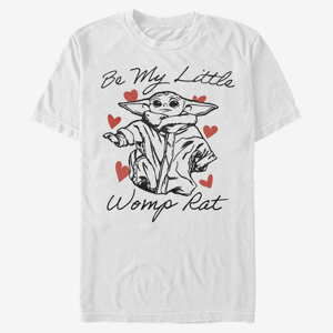 Queens Star Wars: The Mandalorian - Be My Womp Rat Unisex T-Shirt White