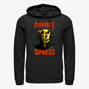 Queens Star Wars: Clone Wars - Savage Face Unisex Hoodie Black