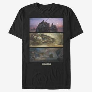 Queens Star Wars: The Mandalorian - Epic Story Unisex T-Shirt Black