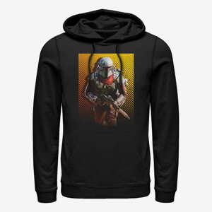 Queens Star Wars: The Mandalorian - Solo Marshal Unisex Hoodie Black