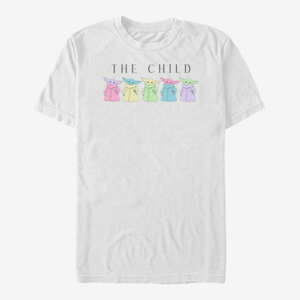 Queens Star Wars: The Mandalorian - Trip Child Unisex T-Shirt White