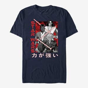 Queens Star Wars: Visions - Weapons Anime Unisex T-Shirt Navy Blue