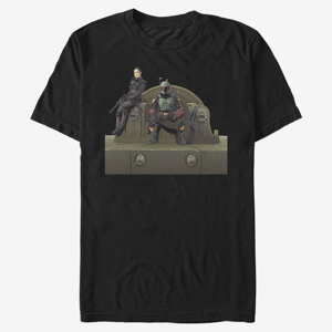 Queens Star Wars: The Mandalorian - Throne Of Fett Unisex T-Shirt Black