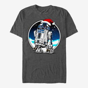 Queens Star Wars: Classic - Holiday D2 Unisex T-Shirt Dark Heather Grey