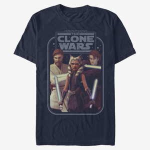 Queens Star Wars: Clone Wars - Hero Group Shot Unisex T-Shirt Navy Blue